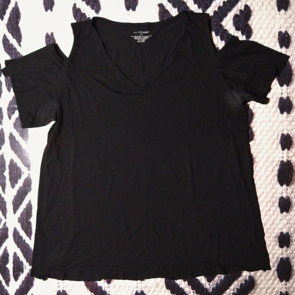 Lane Bryant Cold Shoulder Tee
